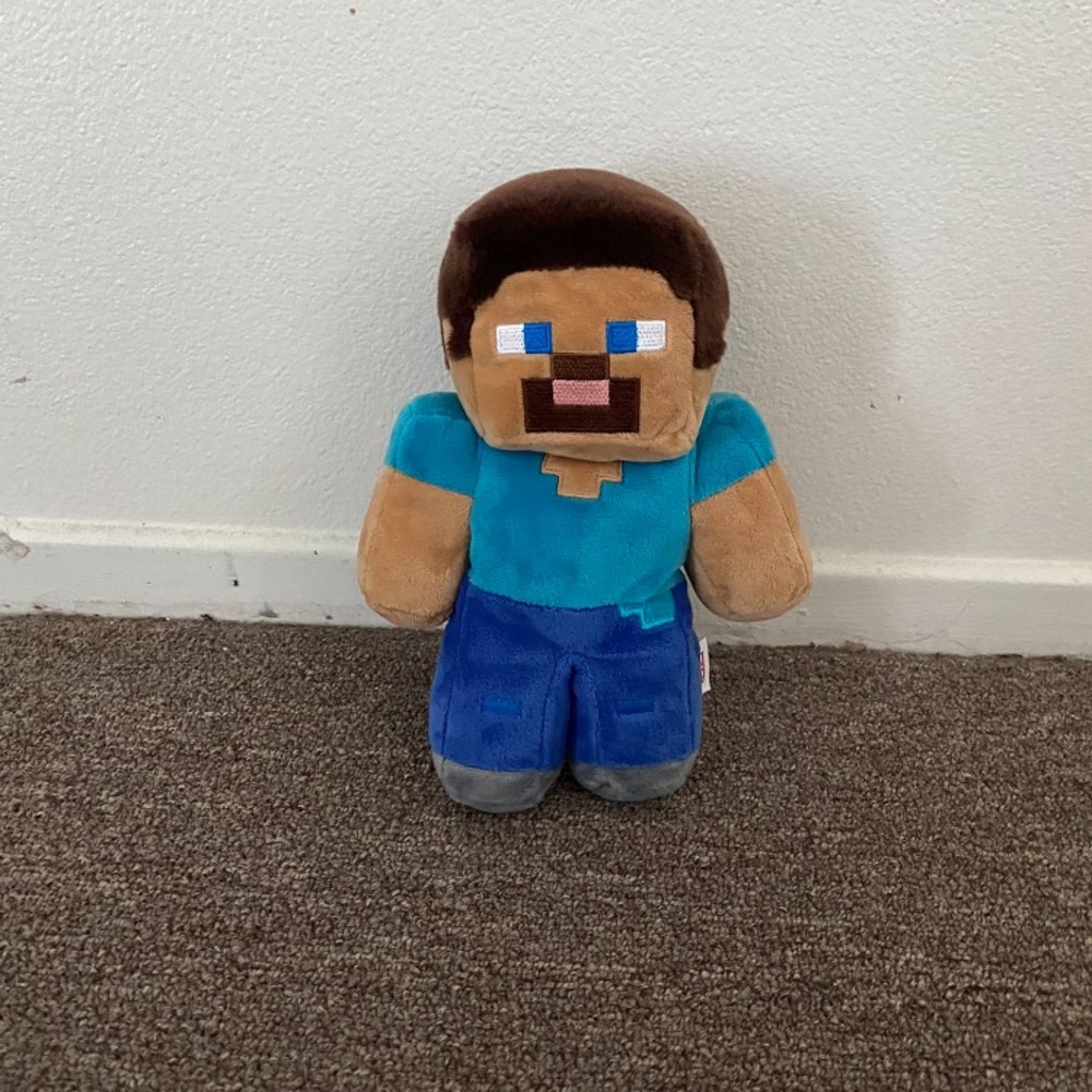 Minecraft Steve plush